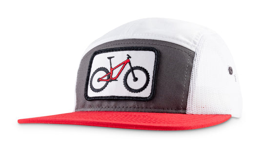 Mountain Bike 5 Panel Camp Hat